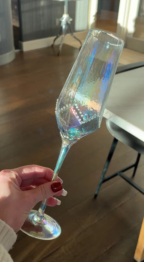 Enchanted Ice Champagne Glass