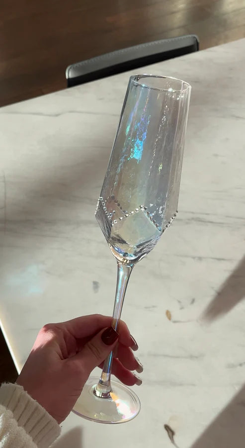 Enchanted Ice Champagne Glass